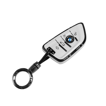 BMW TPU husă de cheie pentru seria 5 – husă protecție cu cataramă, personalizabilă
