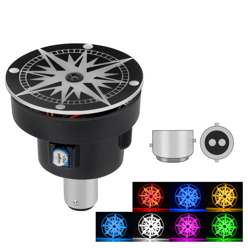 LED stabdymo žibintas motociklui - Modelis 1157126, 12V, Aliuminis, Tarnavimo laikas 50000h