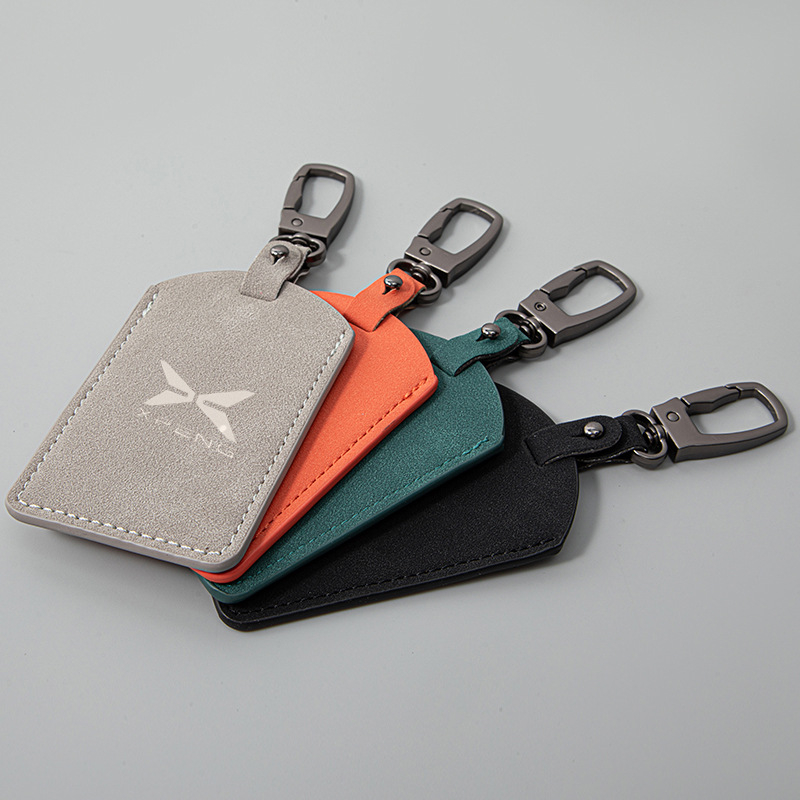 Acoperire pentru card cheia Xiaopeng pentru P7/G9/P7i/G6 — velur, stil simplu, branding personalizabil