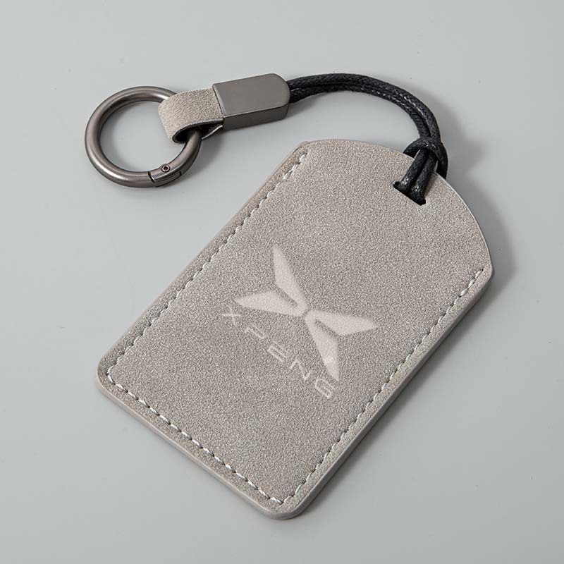 Acoperire pentru card cheia Xiaopeng pentru P7/G9/P7i/G6 — velur, stil simplu, branding personalizabil