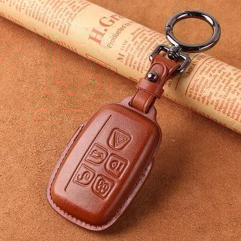 Unicorn Car Key Case din piele pentru Land Rover – husă de cheie din piele de vită pentru Range Rover Sport, Velar, Evoque și Jaguar
