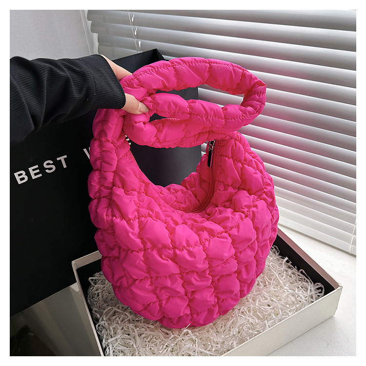 MMY Dumpling torba – Oxford materijal, crossbody s zipom, unutarnja džep sa zipom, jedna naramenica, gradski stil jednostavnosti