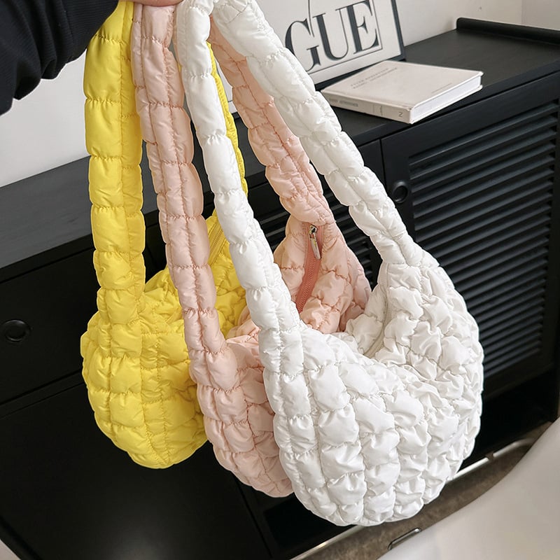 MMY Dumpling torba – Oxford materijal, crossbody s zipom, unutarnja džep sa zipom, jedna naramenica, gradski stil jednostavnosti