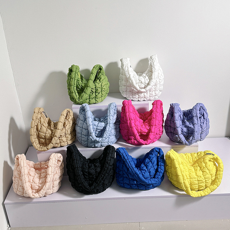 MMY Dumpling torba – Oxford materijal, crossbody s zipom, unutarnja džep sa zipom, jedna naramenica, gradski stil jednostavnosti