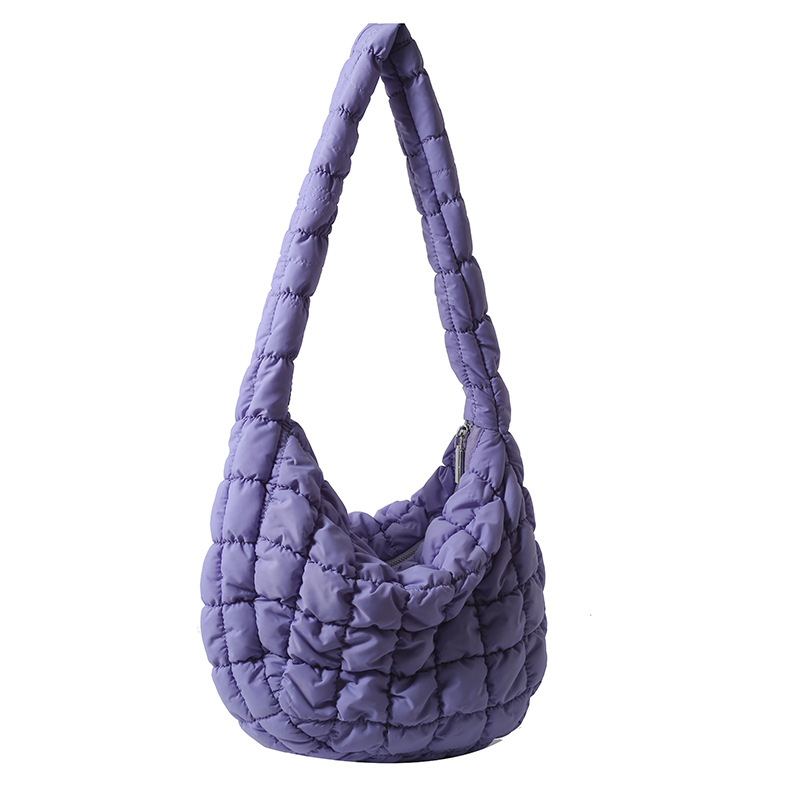 MMY Dumpling torba – Oxford materijal, crossbody s zipom, unutarnja džep sa zipom, jedna naramenica, gradski stil jednostavnosti