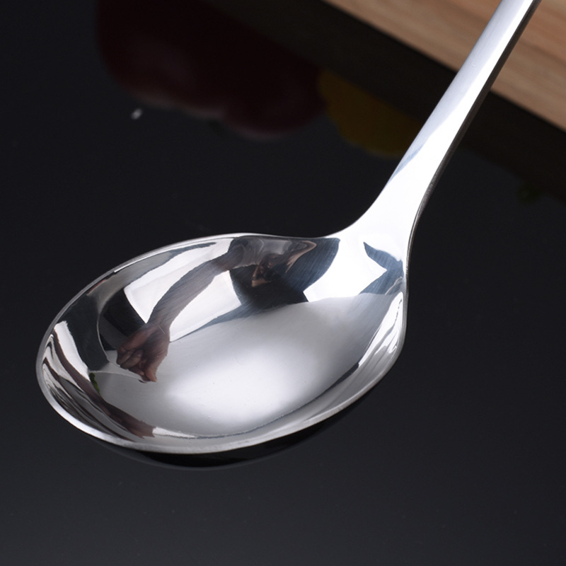 Žlica za hot pot, od 201 nehrđajućeg čelika, Jiafeng marka, moderni jednostavni stil, polirana do zrcalnog sjaja