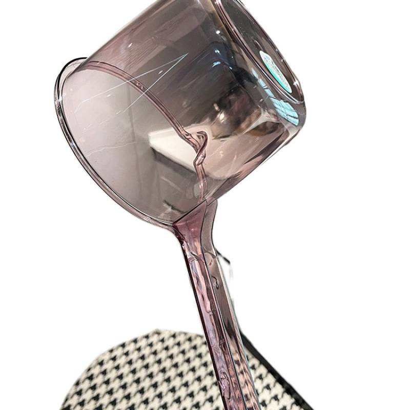 Водна лъжичка с дълга дръжка за домашна кухня и поливане на цветя, пластмасова, водно полиране, модерен прост стил, премиум качество