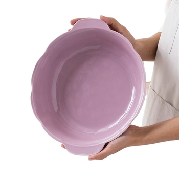Porcelanska zdjela za juhu, jednostavan stil, pogodna za mikrovalnu, završni podglazurni kolor površina