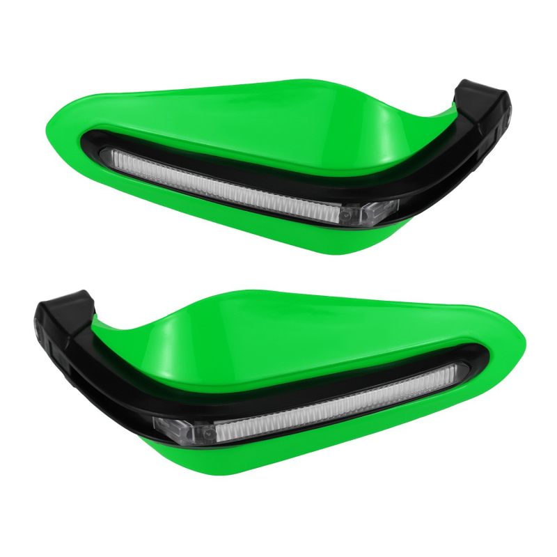 Motocikla rokas aizsardzība ar LED pagrieziena signālu, bezceļu aizsardzība (Materiāls: plastmasa; Zīmols: Astront; Stils: Knight protective gear)