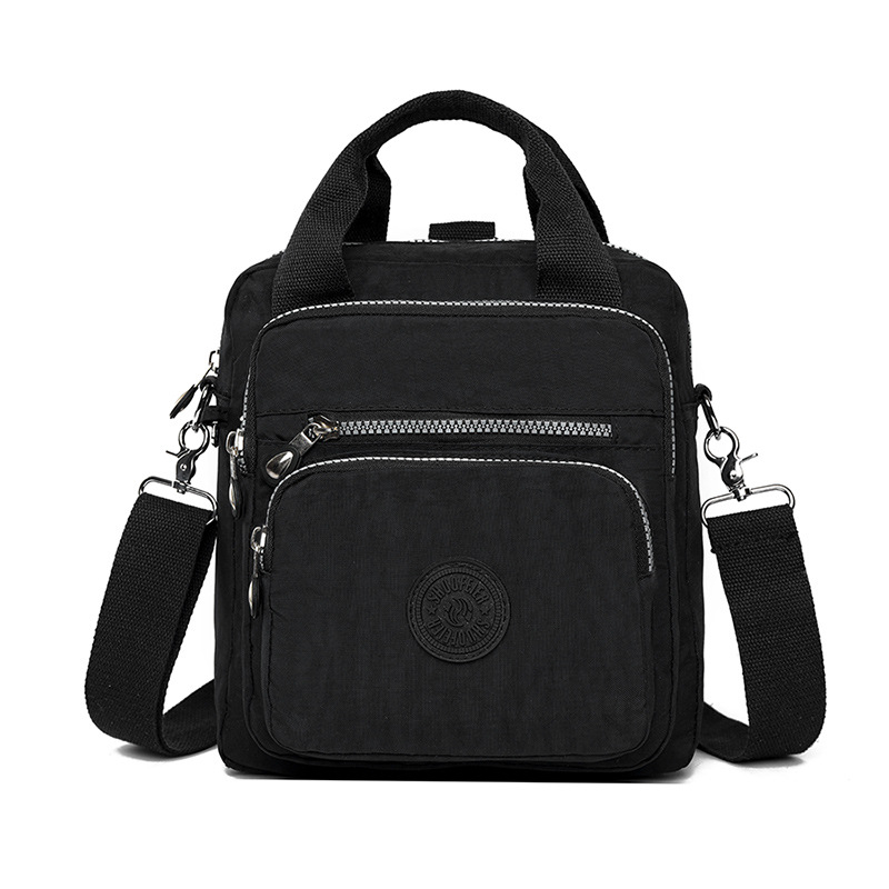 Krosbody torba za posao, velika kapaciteta, vertikalno kvadratnog oblika, Oxford materijal, zatvaranje na zatvarač, unutarnja džep sa zatvaračem, samo jedan kaiš