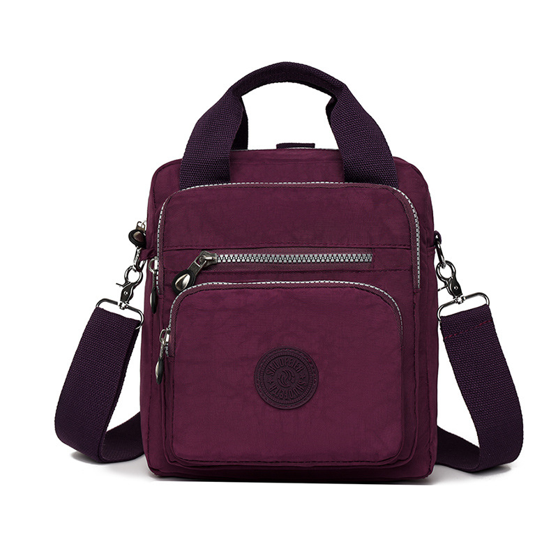 Krosbody torba za posao, velika kapaciteta, vertikalno kvadratnog oblika, Oxford materijal, zatvaranje na zatvarač, unutarnja džep sa zatvaračem, samo jedan kaiš