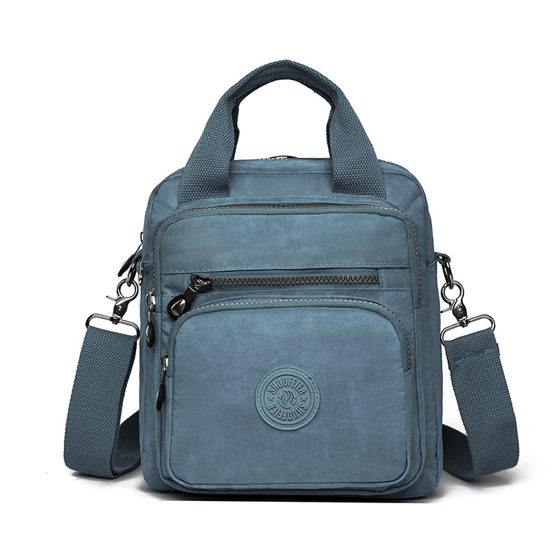 Krosbody torba za posao, velika kapaciteta, vertikalno kvadratnog oblika, Oxford materijal, zatvaranje na zatvarač, unutarnja džep sa zatvaračem, samo jedan kaiš