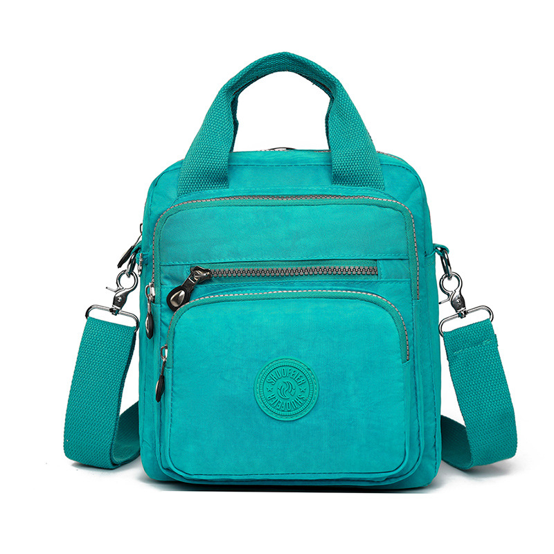 Krosbody torba za posao, velika kapaciteta, vertikalno kvadratnog oblika, Oxford materijal, zatvaranje na zatvarač, unutarnja džep sa zatvaračem, samo jedan kaiš