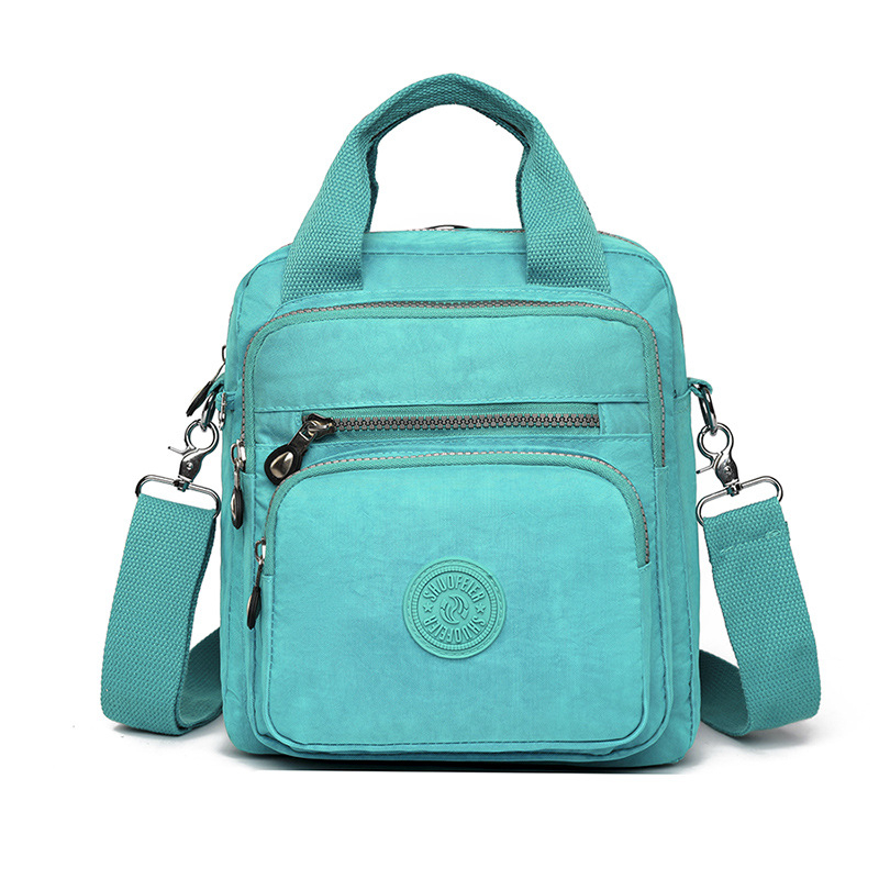 Krosbody torba za posao, velika kapaciteta, vertikalno kvadratnog oblika, Oxford materijal, zatvaranje na zatvarač, unutarnja džep sa zatvaračem, samo jedan kaiš