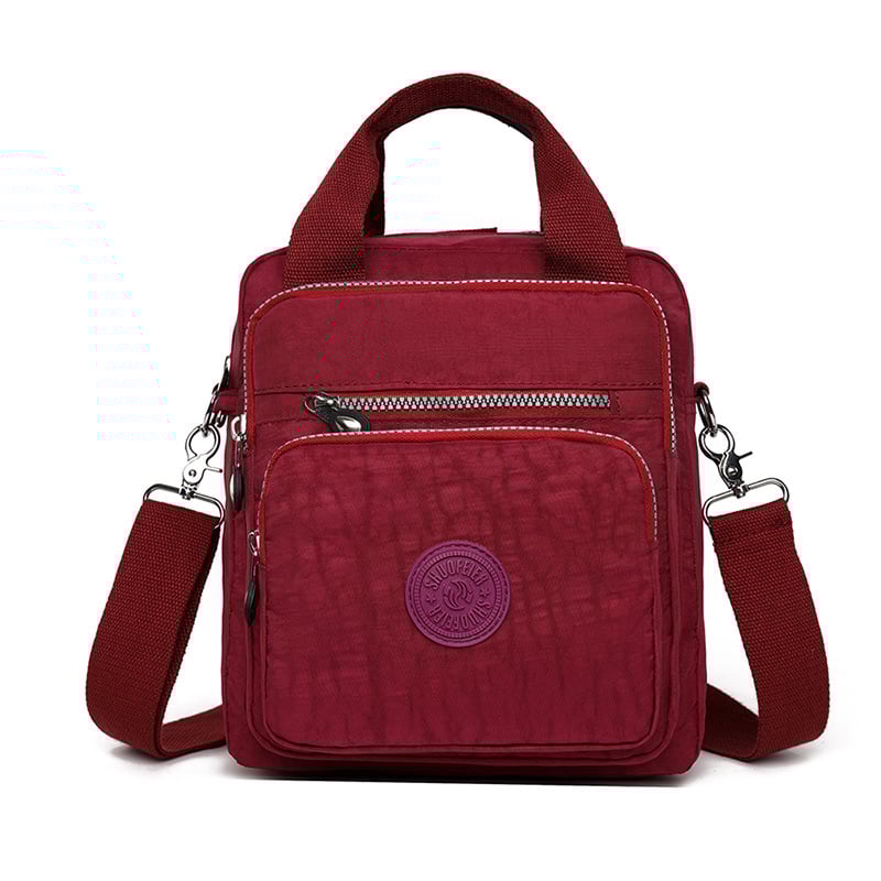 Krosbody torba za posao, velika kapaciteta, vertikalno kvadratnog oblika, Oxford materijal, zatvaranje na zatvarač, unutarnja džep sa zatvaračem, samo jedan kaiš