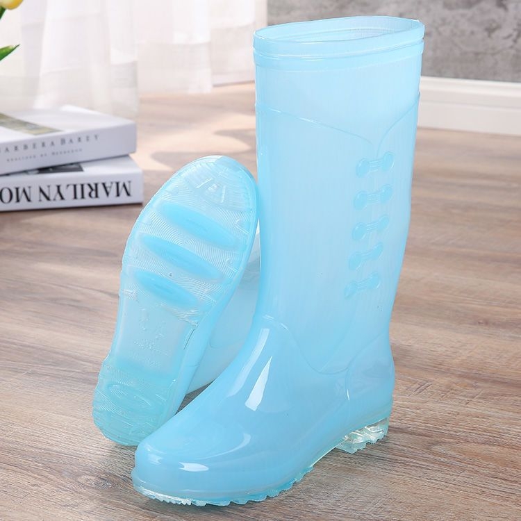 Ženske čizme za kišu, PVC gornji dio, visok štit, marka Unique, za odrasle