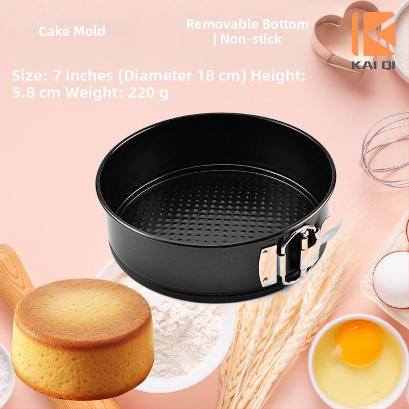 Okrúhla forma na pečenie tort s uhlíkovou oceľou, uvedená na trh v roku 2024