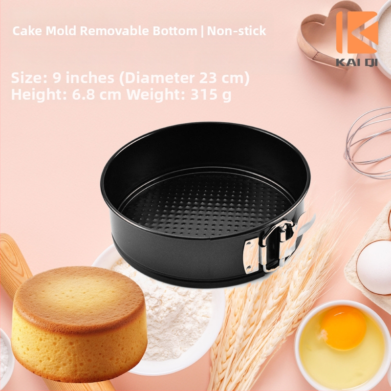 Okrúhla forma na pečenie tort s uhlíkovou oceľou, uvedená na trh v roku 2024