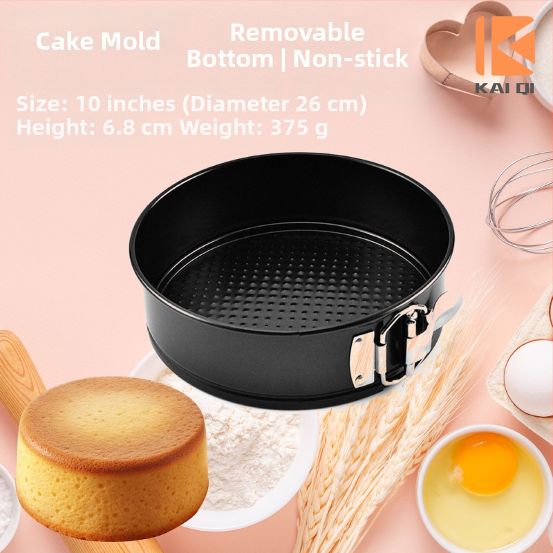 Okrúhla forma na pečenie tort s uhlíkovou oceľou, uvedená na trh v roku 2024