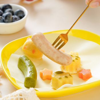 Силиконова формичка за пара за кексове с дизайн котешка лапичка, хранителен клас, устойчива на високи температури, за оризови кексове