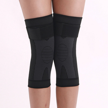 Στήριξη γονάτου με ρυθμιζόμενες λουρίδες, συμπιεστική περιτύλιξη για γυμναστική και τρέξιμο, θερμότητα και προστασία γονάτου
