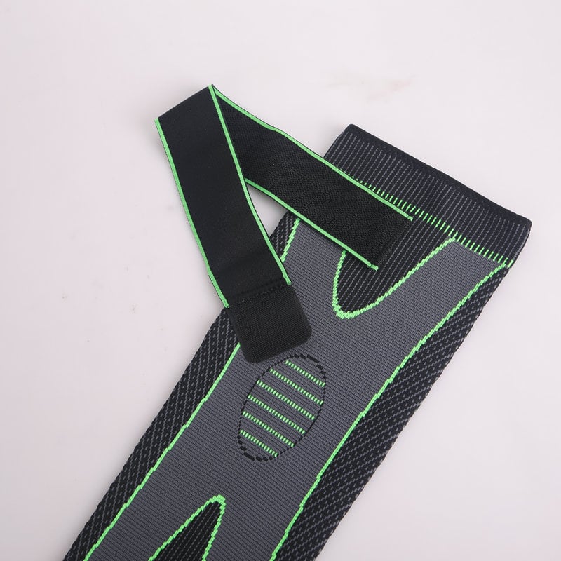 Στήριξη γονάτου με ρυθμιζόμενες λουρίδες, συμπιεστική περιτύλιξη για γυμναστική και τρέξιμο, θερμότητα και προστασία γονάτου