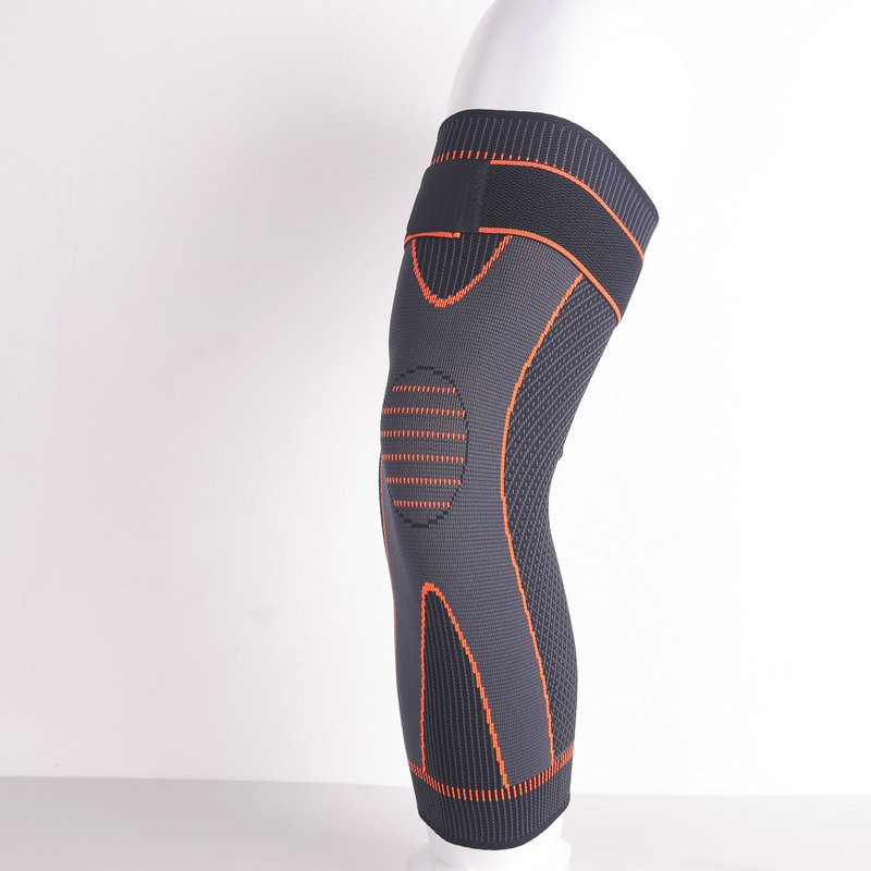 Στήριξη γονάτου με ρυθμιζόμενες λουρίδες, συμπιεστική περιτύλιξη για γυμναστική και τρέξιμο, θερμότητα και προστασία γονάτου