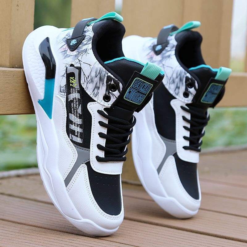 Loaferek mikroszálas bőrből készült felsőrésszel, mintázat rajzfilmfigurák és csíkok, fűzős zárású, gumitalp