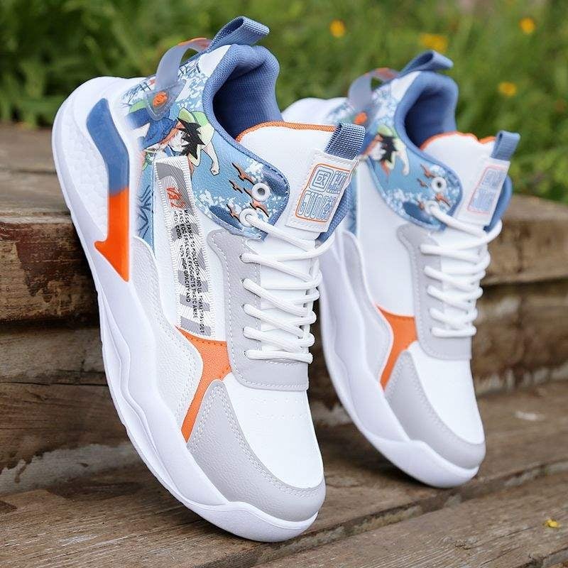 Loaferek mikroszálas bőrből készült felsőrésszel, mintázat rajzfilmfigurák és csíkok, fűzős zárású, gumitalp