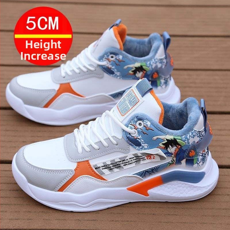 Loaferek mikroszálas bőrből készült felsőrésszel, mintázat rajzfilmfigurák és csíkok, fűzős zárású, gumitalp