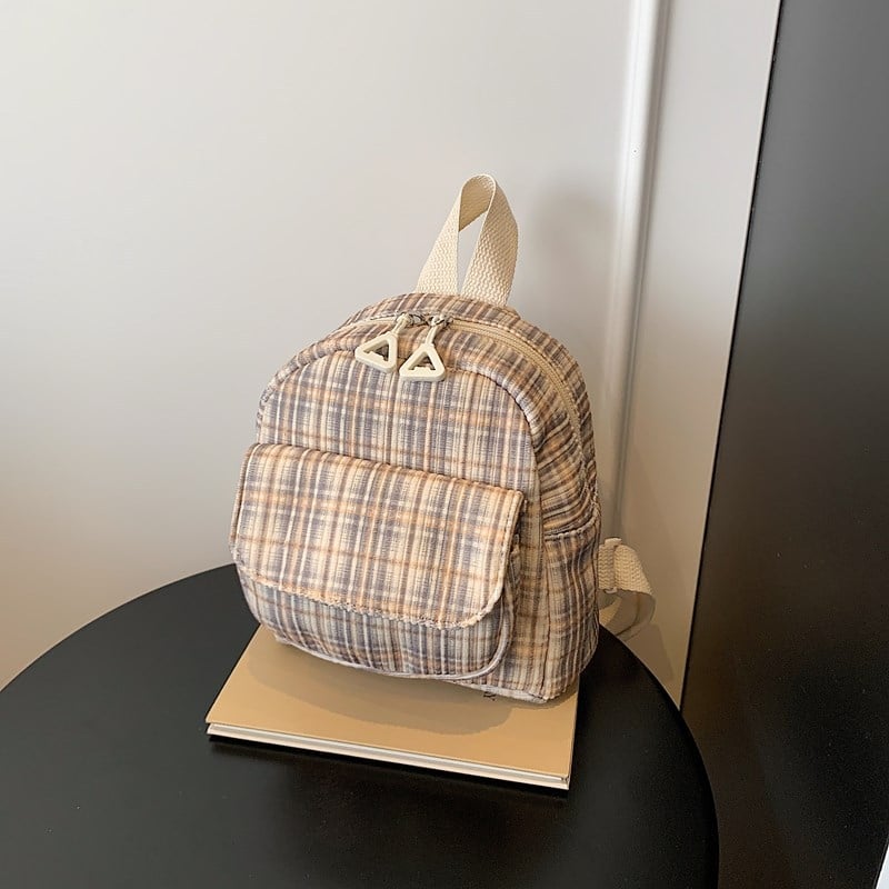 Canvas táska, uniszex, utcai divat stílus, csíkos minta, nylon bélés, kapacitás 20 L alatt, többfunkciós váll- és hátizsák