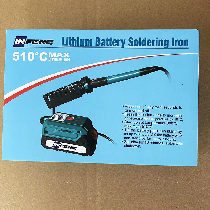 Limus 24V nabíjateľné elektrické spájkovač s drevenou/plastovou rúčkou, elektrické vykurovanie, určené pre spájkovaciu stanicu