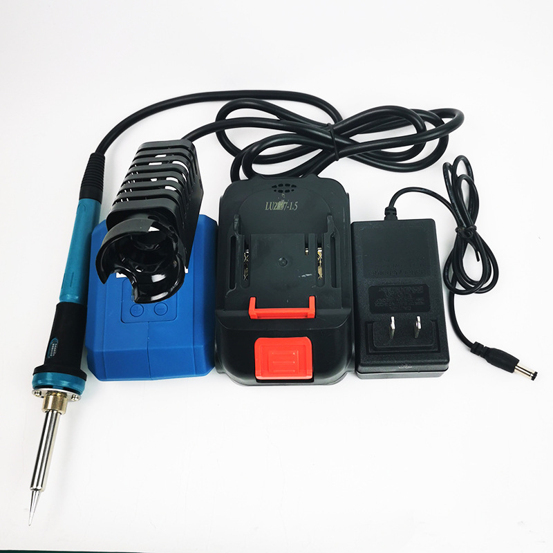 Limus 24V nabíjateľné elektrické spájkovač s drevenou/plastovou rúčkou, elektrické vykurovanie, určené pre spájkovaciu stanicu