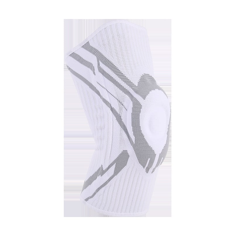 Αθλητικό προστατευτικό γονάτου για σπορ – ιμάντας για μπάσκετ με πιεζόμενη σιλικόνη και αντιολισθητική επιφάνεια (Κύριο υλικό: Νάιλον; Προστατευόμενα μέρη: Γόνατο; Κατηγορία: Προστατευτικό γονάτου; Εφαρμογές: Καθολικές)