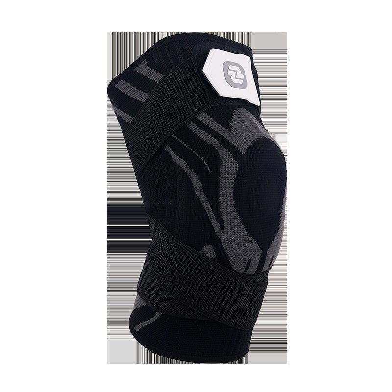 Αθλητικό προστατευτικό γονάτου για σπορ – ιμάντας για μπάσκετ με πιεζόμενη σιλικόνη και αντιολισθητική επιφάνεια (Κύριο υλικό: Νάιλον; Προστατευόμενα μέρη: Γόνατο; Κατηγορία: Προστατευτικό γονάτου; Εφαρμογές: Καθολικές)