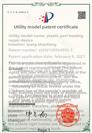 Elektrinis įrankis plastiko remontui automobilių buferiui, šildymo ir lygiavimo įrankis su varine trikampio galva