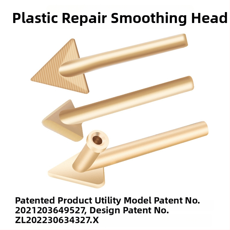 Elektrinis įrankis plastiko remontui automobilių buferiui, šildymo ir lygiavimo įrankis su varine trikampio galva