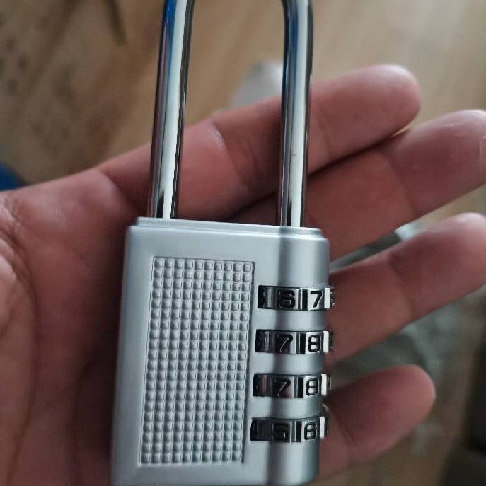 Шкаф за заключване с механичен заключващ механизъм, модел 312, цинкова сплав, дебелина на заключващия прът 6 мм, разстояние между пръчките 20 мм, подходящ за дом, офис, фитнес зала и фабрика