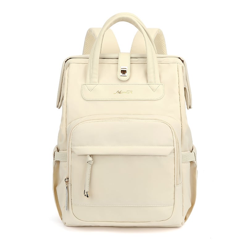 Anyukáknak és babáknak szánt nagy kapacitású, könnyű, multifunkcionális hátizsák (Anyag: poliészter; Belső: poliészter; Hátizsákrendszer: görbült vállpánt; Megjelenés: 2018 tavasza)