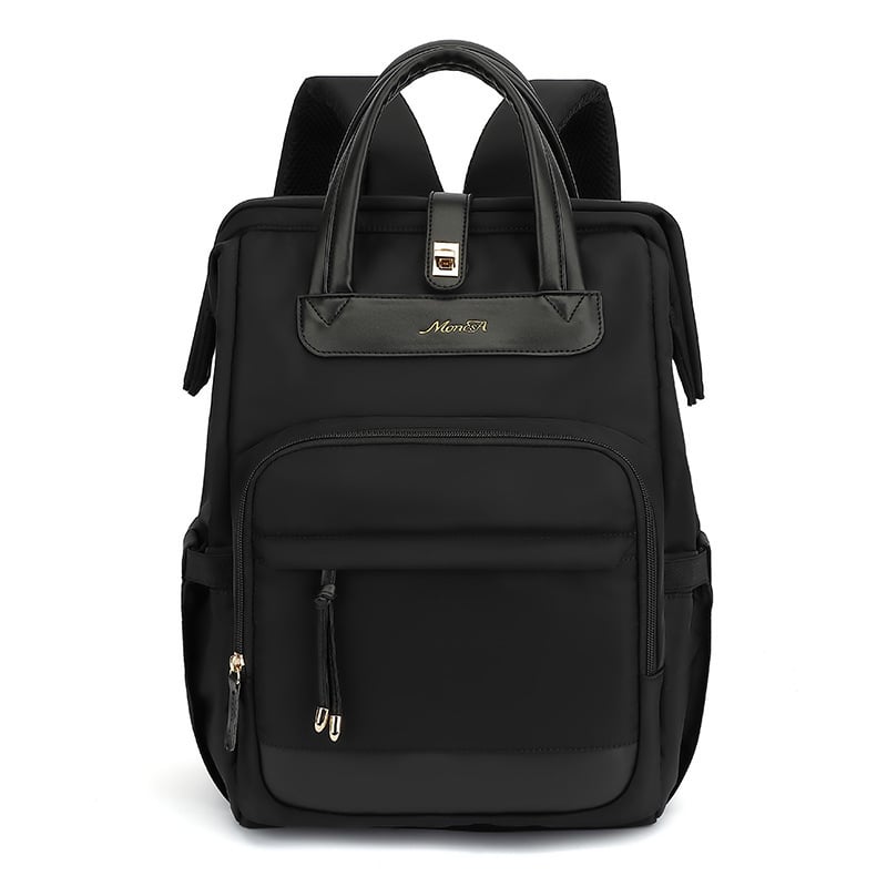 Anyukáknak és babáknak szánt nagy kapacitású, könnyű, multifunkcionális hátizsák (Anyag: poliészter; Belső: poliészter; Hátizsákrendszer: görbült vállpánt; Megjelenés: 2018 tavasza)