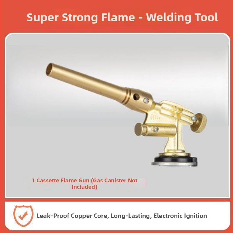 Zelta kausēšanas lāpa ar vara korpusu — augsta temperatūra, maksimālais spiediens 10, maksimālais plūsmas ātrums 10, optimālais šļūdes attālums 10, šļūdes platums 10