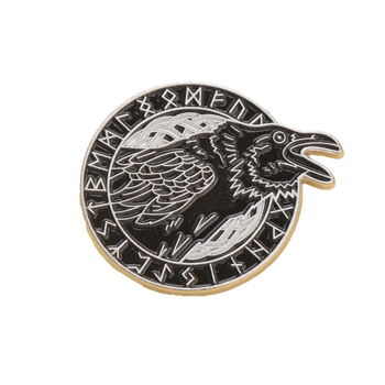 Kitűző - Ötvözet, Geometria, Eredeti tervezés; Forma: Más; Feldolgozási technológiája: Sütéses festés; Funkciók: Emlékeztet, Díszítés, Többszörös felhasználás