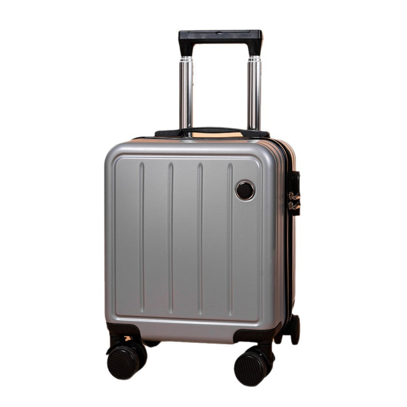 Kézipoggyász - uniszex, ABS anyag, cipzáras nyitás, univerzális kerekek, zár lakattal