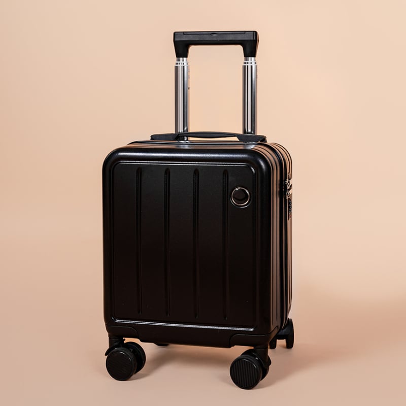 Kézipoggyász - uniszex, ABS anyag, cipzáras nyitás, univerzális kerekek, zár lakattal