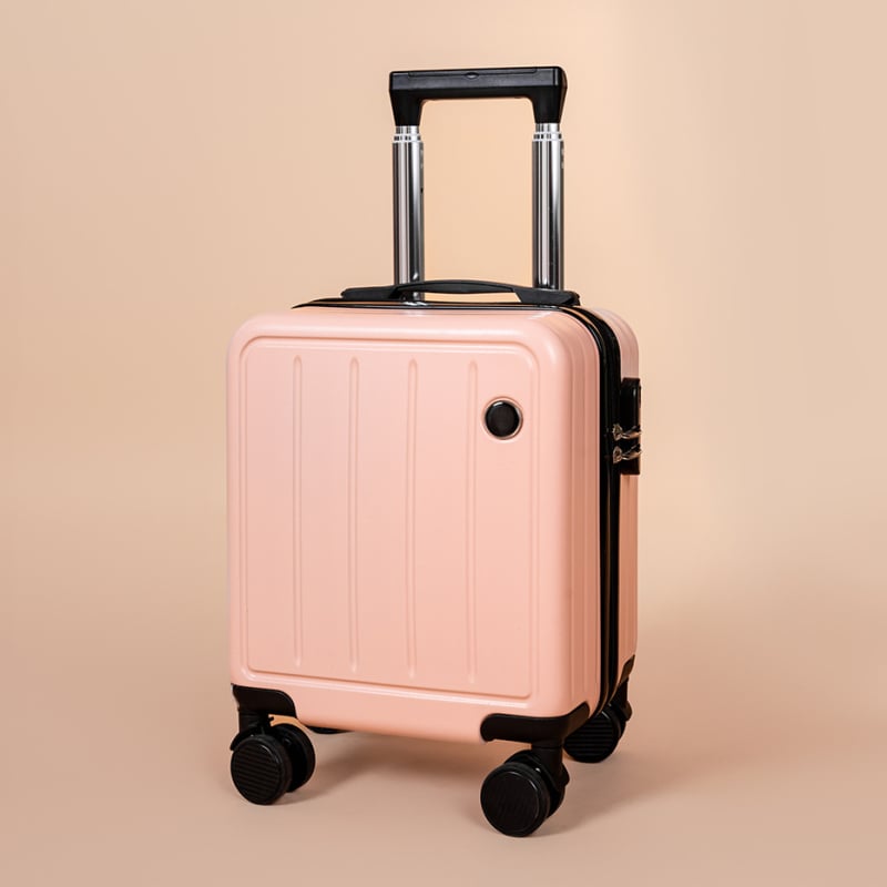 Kézipoggyász - uniszex, ABS anyag, cipzáras nyitás, univerzális kerekek, zár lakattal