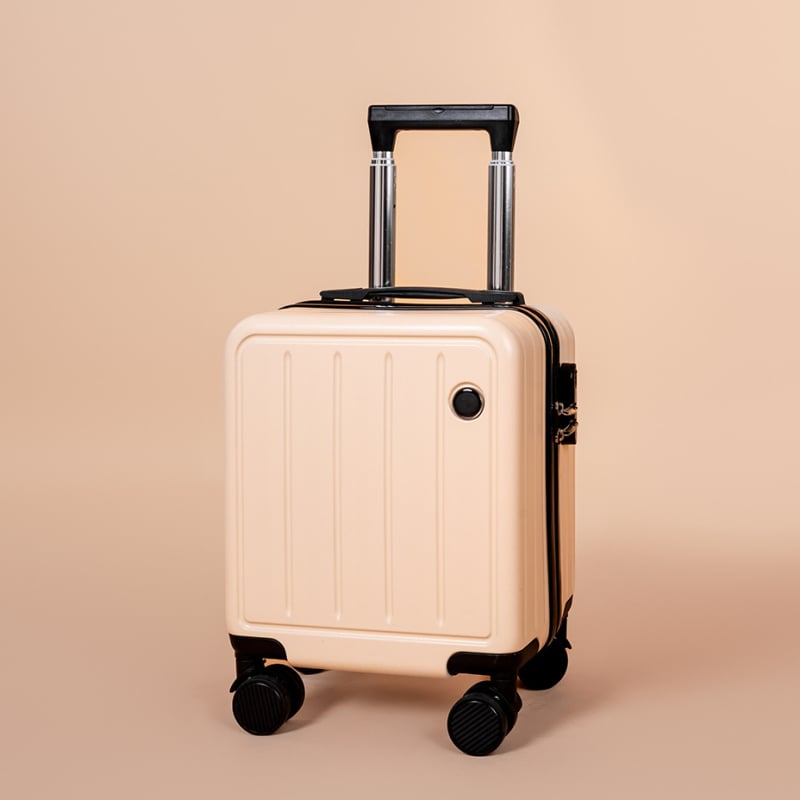 Kézipoggyász - uniszex, ABS anyag, cipzáras nyitás, univerzális kerekek, zár lakattal