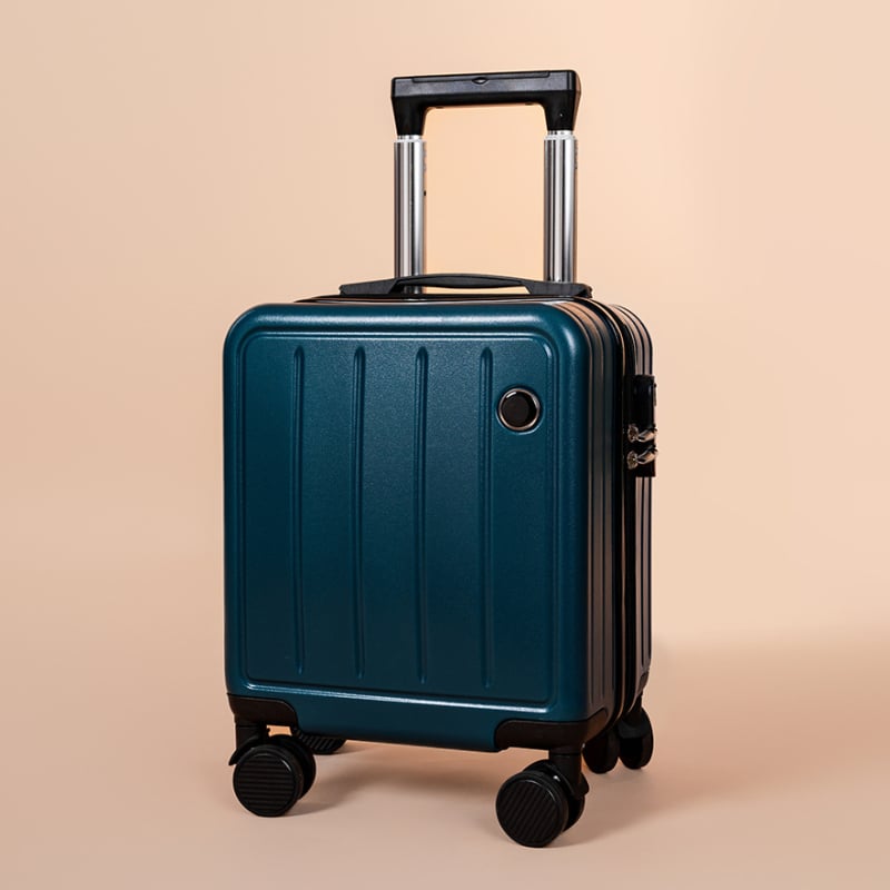 Kézipoggyász - uniszex, ABS anyag, cipzáras nyitás, univerzális kerekek, zár lakattal