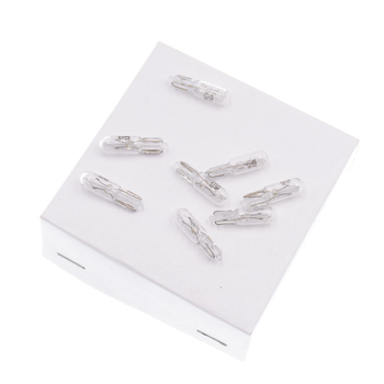 Λάμπα οργάνων αυτοκινήτου, μοντέλο T5, 12V, 1.2W, επίπεδο βύσμα