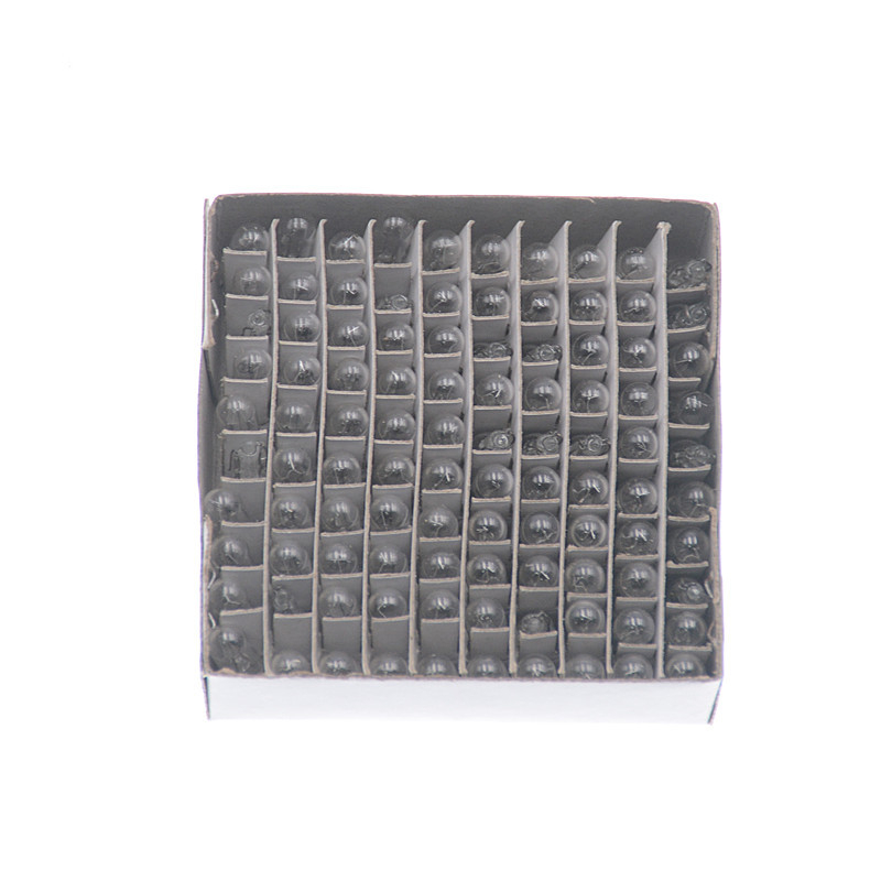 Λάμπα οργάνων αυτοκινήτου, μοντέλο T5, 12V, 1.2W, επίπεδο βύσμα