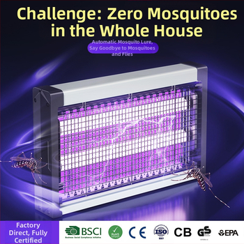 Elektrosokkos szúnyogirtó lámpa LED csővel, 220V